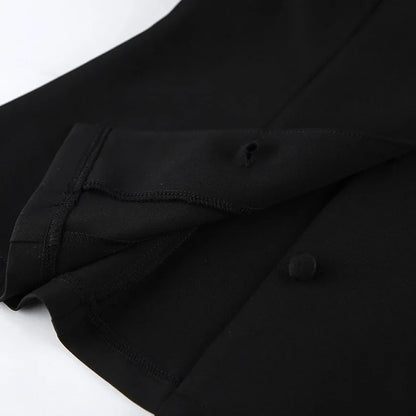 Spring Elegant 2 Piece-Set Trousers For Women V-Neck Commute Cardigan Shirts And Pant Sets Fashion Commute Suit Outfits