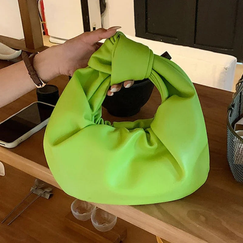 Top-Handle Bags for Women Japanese Fairy Elegant Y2k Aesthetic Handbags Sweet Fashion Office Lady Chic All Match Solid Clutches