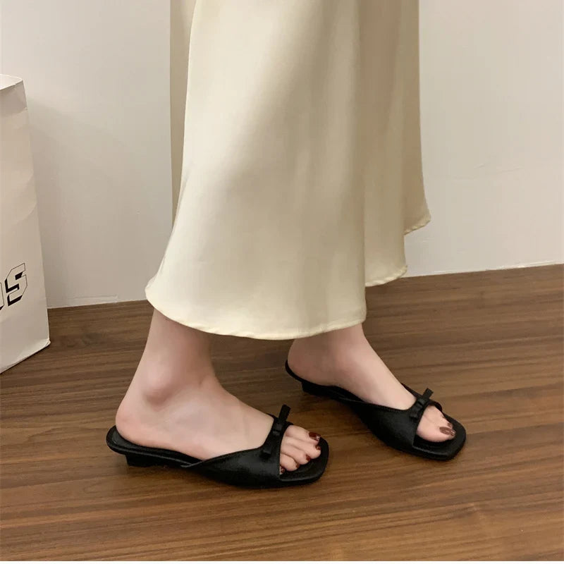 Summer Women Casual Open Toe Slippers Fashion Comfort Wedges Heel Beach Vacation Slides Shoes