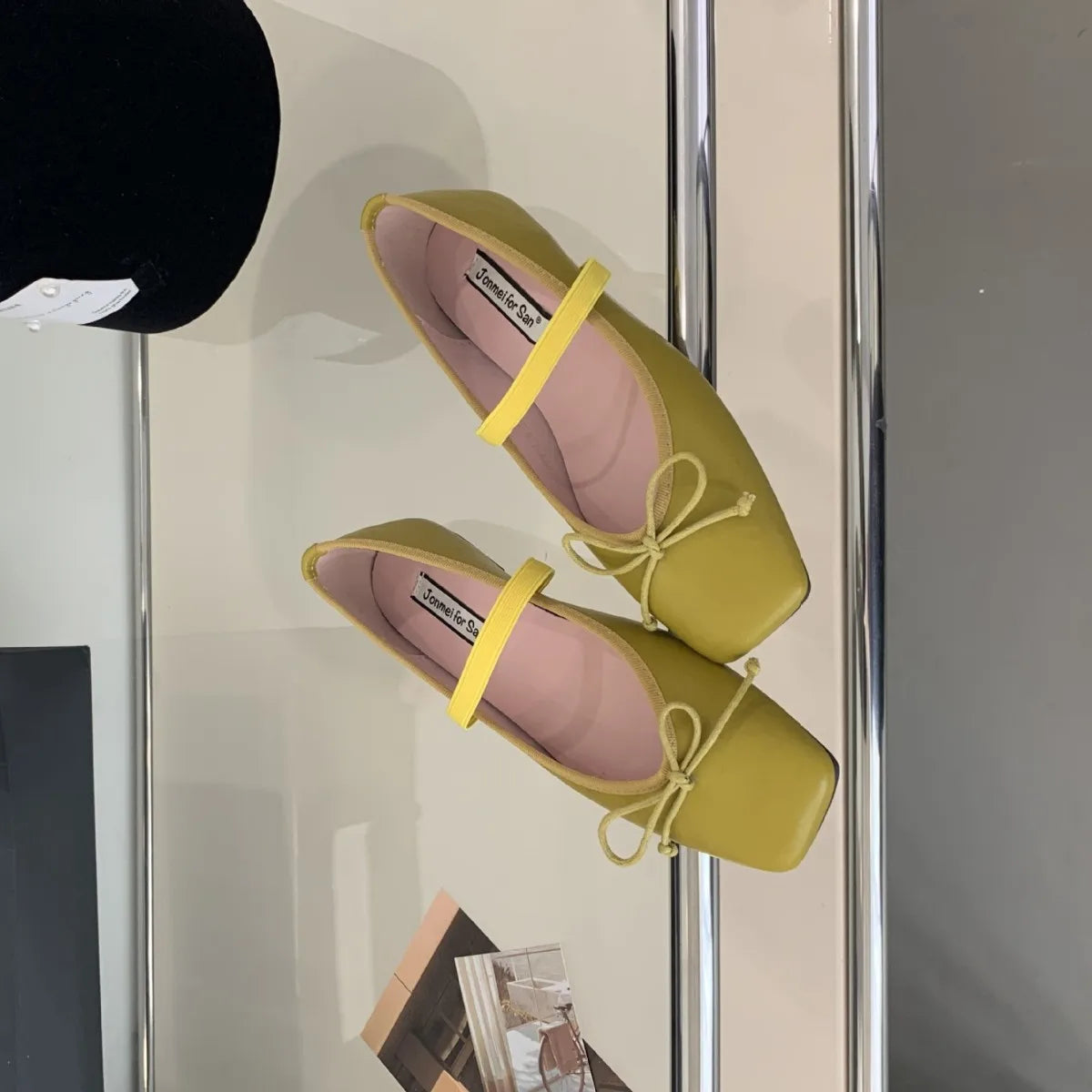 Summer Shoes Ladies Low Heels Round Toe Soft Shallow Mouth Casual Female Sneakers Bow-Knot 2025 Comfortable Butterfly New Flower