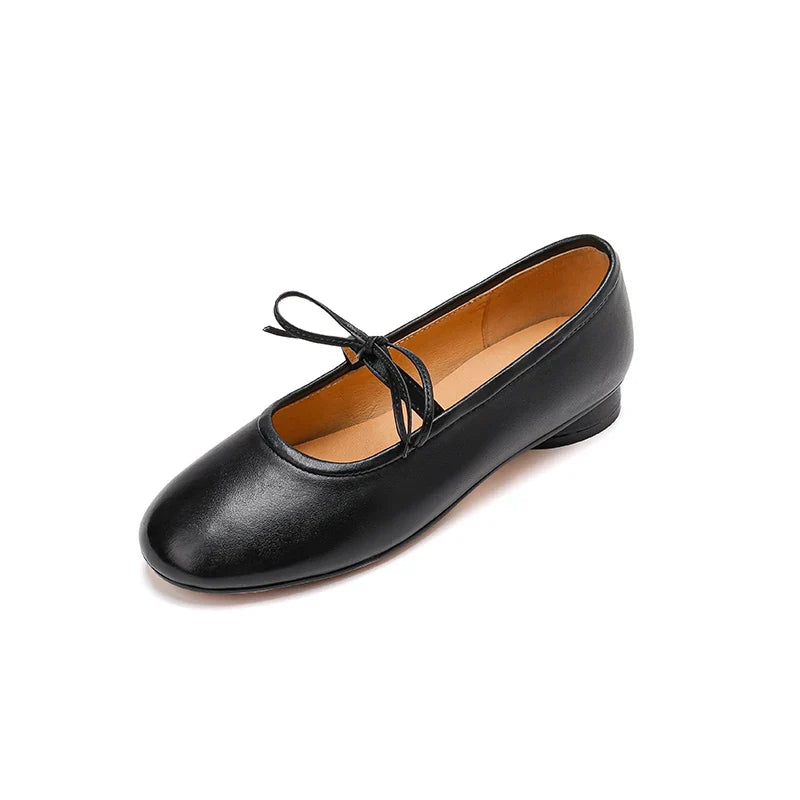 Woman Ballet Flats Basic Style Round Toe Ballet Shoes Spring Autumn Korea Style Simple Shoes Slip On Woman Soft Flats