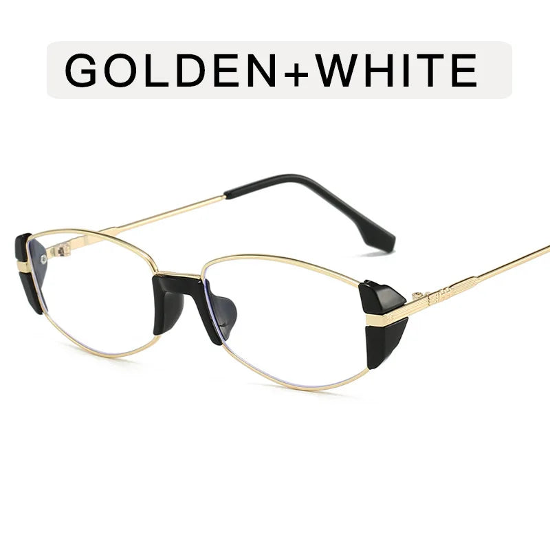Trendy Small Square Women's Sunglasses Metal Frame Sun Glasses Vintage Shades UV400 Eyewear Narrow Eyeglasses Driver Goggle