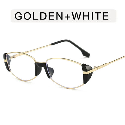 Trendy Small Square Women's Sunglasses Metal Frame Sun Glasses Vintage Shades UV400 Eyewear Narrow Eyeglasses Driver Goggle