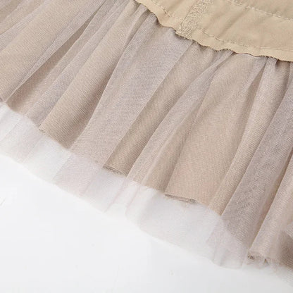 Rhinestone Belts Sexy Y2K Irregular Layered Mesh Cargo Skirts for Womens Summer Fashion High Waist Micro Mini Skirt Female