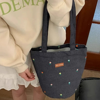 Patchwork Plaid All Match Jeans Bag Trendy Fashion Y2k Aesthetic Underarm Bag Casual Office Lady Shoulder Handbags Women Korean