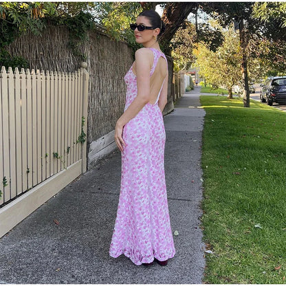 Sexy Sequined Patchwork Women's Dress Elegant Slim V-neck Waist Cinching Hip Package Long Dressess Female Summer Lady Vestdios