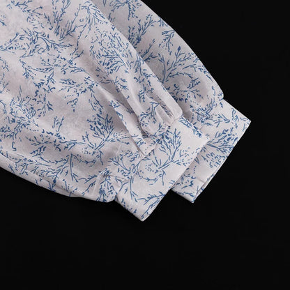 Commute Printed Female 2 Piece-Set Long Skirt Patchwork High Waist Short Top And Slim Maxi Skirt Sets New Women's Outfits
