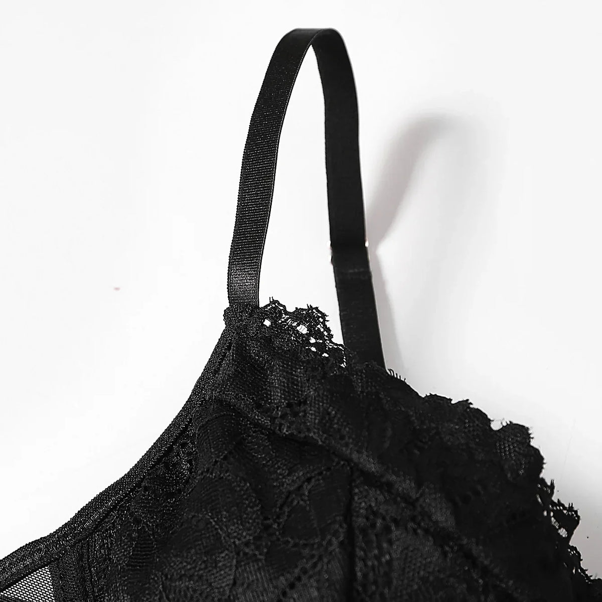 2025 new lei sexy pure desire lace lace mesh sexy street slim thin backless jumpsuit