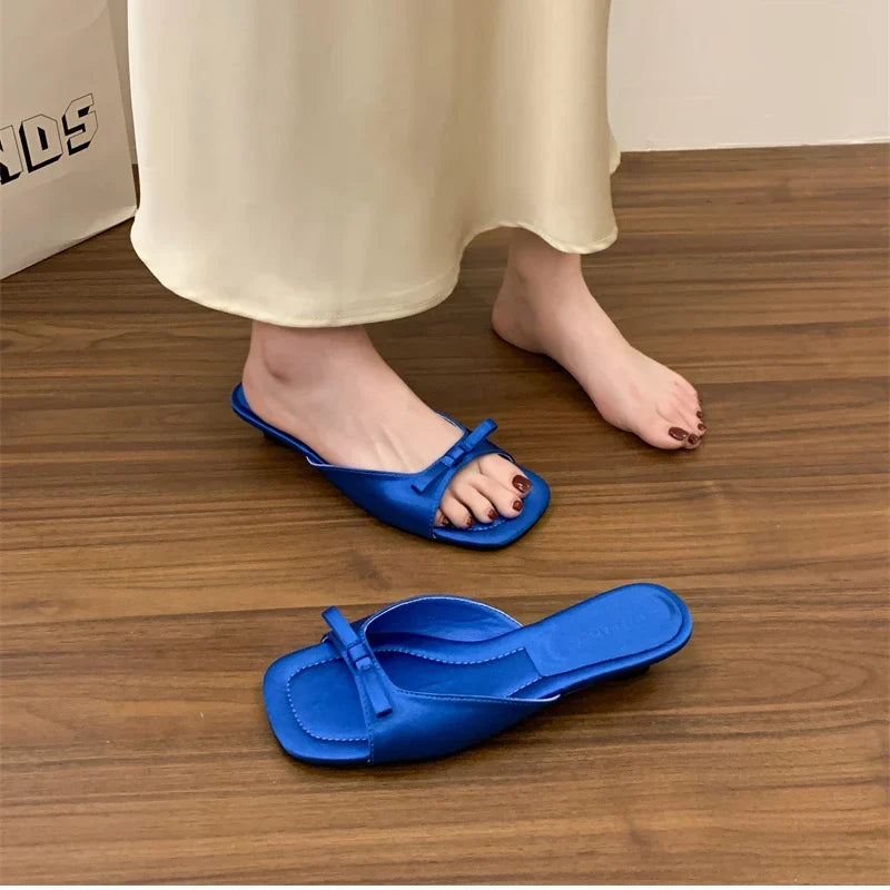 Summer Women Casual Open Toe Slippers Fashion Comfort Wedges Heel Beach Vacation Slides Shoes