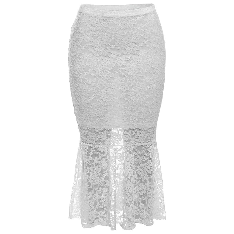 2 Piece Set Women's Lace Bow Top V-Neck Backless Top Slim Hip-Covering Long Skirt Sweet Female Birthday PArty Outfits New