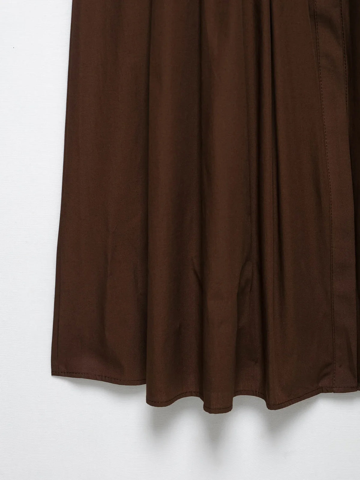Fashion Brown Sleeveless Long Dress With Belt Round Neck Fashion Pleat Summer Dress Button Elegant Chic Femme Vestidos