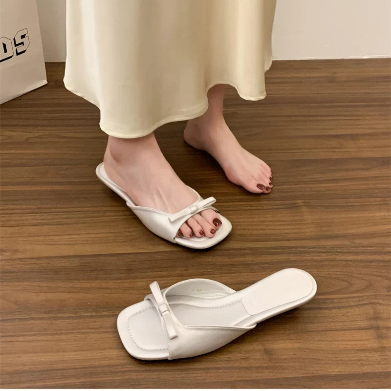 Summer Women Casual Open Toe Slippers Fashion Comfort Wedges Heel Beach Vacation Slides Shoes