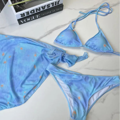 New Sexy Bikini Three Piece Skirt Style