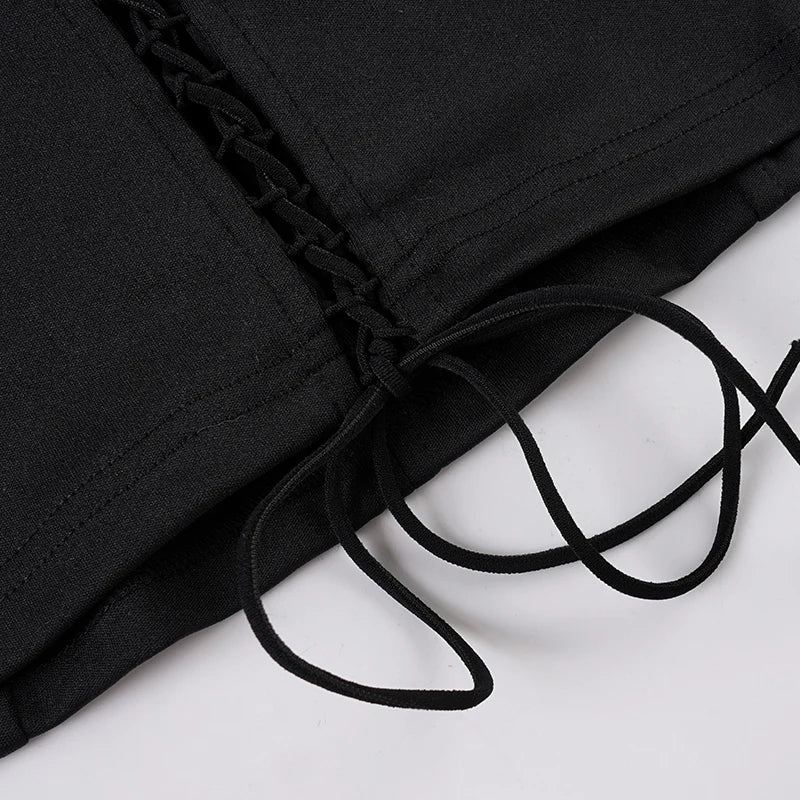 Mesh Patchwork Long Sleeve T-shirt Elegant Folds Milkmaid V-neck Top Sexy Corset Top French Style Skinny Clothing Fall
