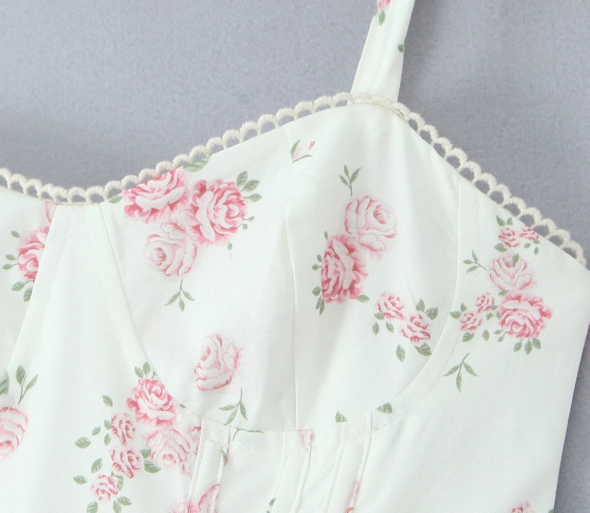 New 2025 Women Floral Print Elegant Sling Long Dress Sexy Thin Straps Hem Slit A-line Summer Holiday Dresses