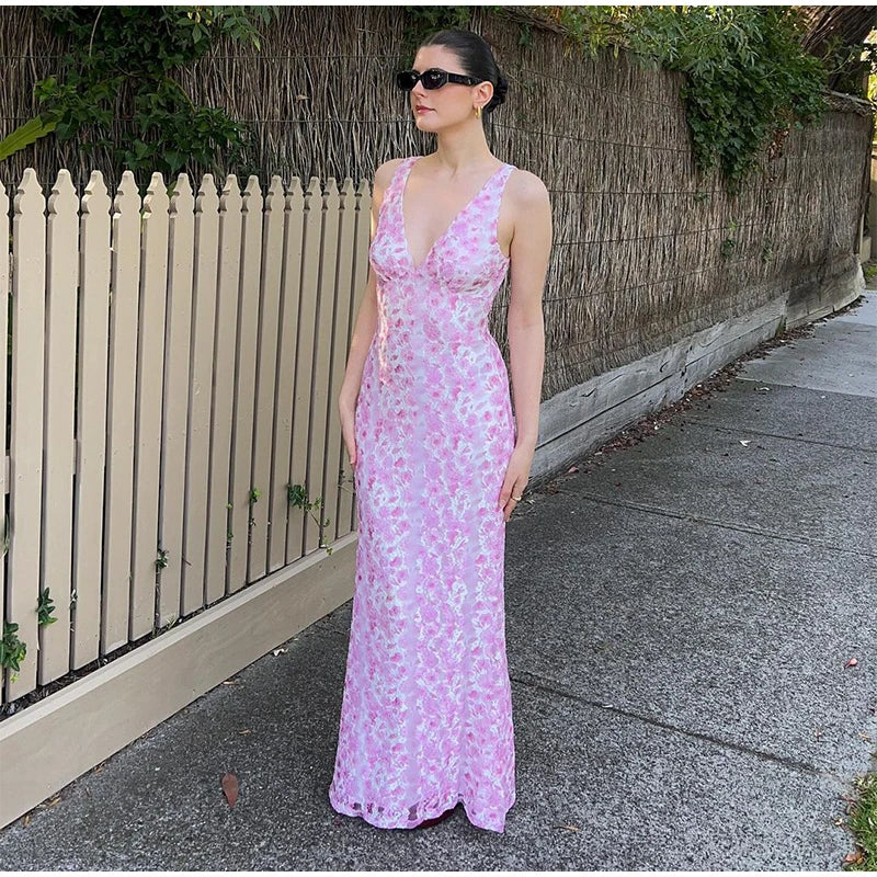 Sexy Sequined Patchwork Women's Dress Elegant Slim V-neck Waist Cinching Hip Package Long Dressess Female Summer Lady Vestdios