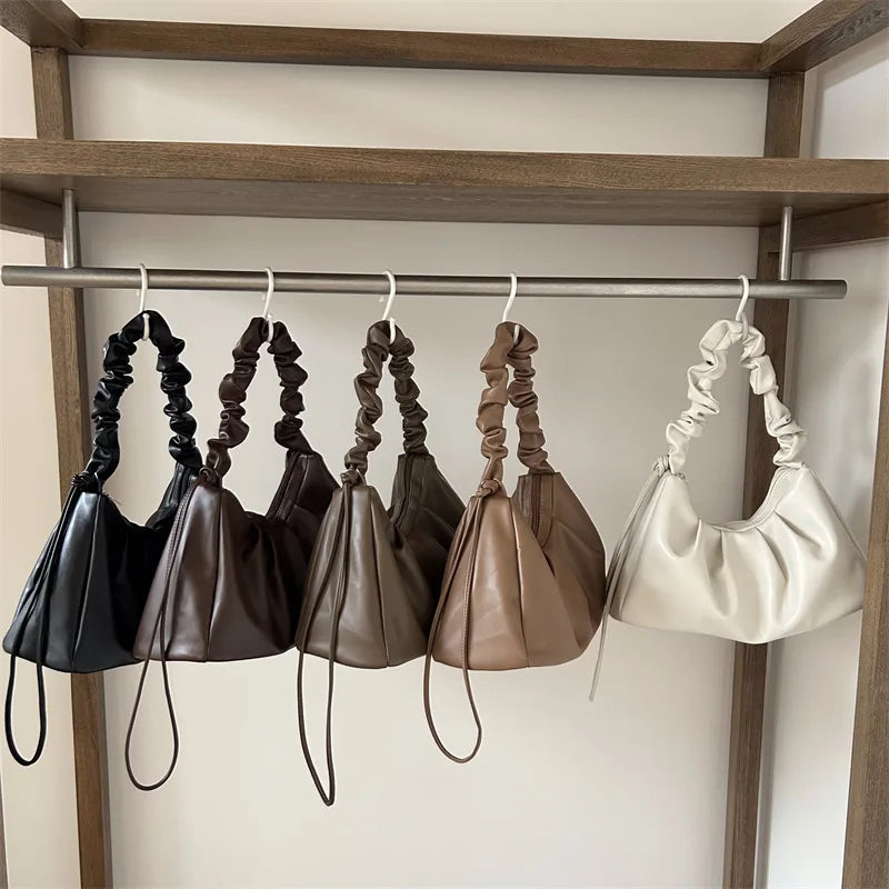 Trendy Design Handbags and Purses Tote Women Shoulder Crossbody Bags New Soft Vegan Leather Ladies Messenger Clutches Bag