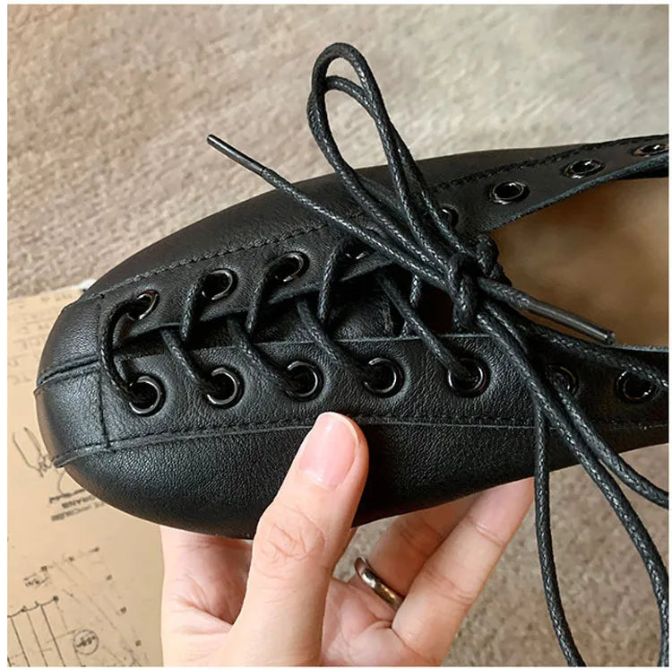 Fashion Hollow Out Mesh Split Toe Women Tabi Ballet Flats Summer Comfortable Walking Lazy Loafers Casual Girls Dance Shoe