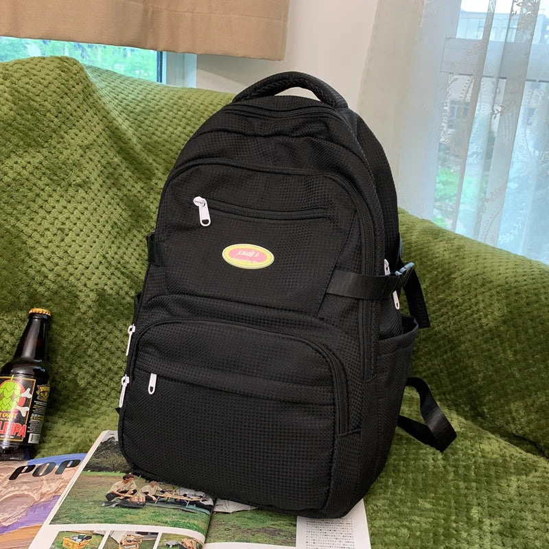 New Multi-pocket Women Backpack High Quality Youth Waterproof Backpacks for Teenage Girls Boys Laptop School Bag Bagpack