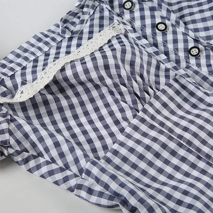 Jacquard Lace Trim Square Collar Shirt Women's Summer Button-up Short Sleeve Tops Coquette Aesthetic Slimming Shirts