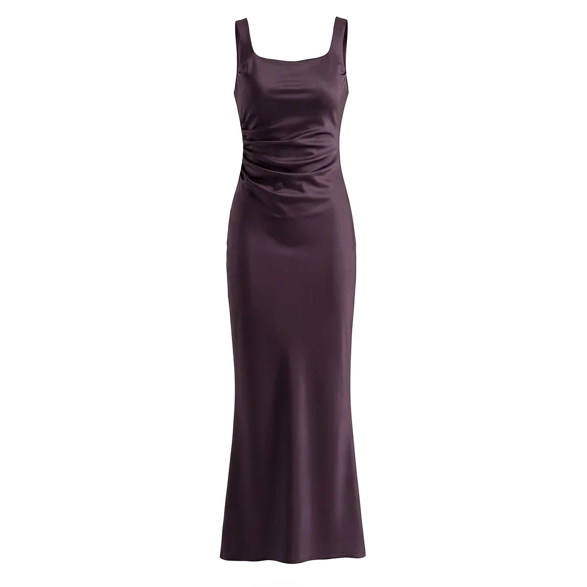 Sexy Sling Long Fishtail Dress For Women Lace Up Back Bodycon Club Elegant Evening Party Dresses
