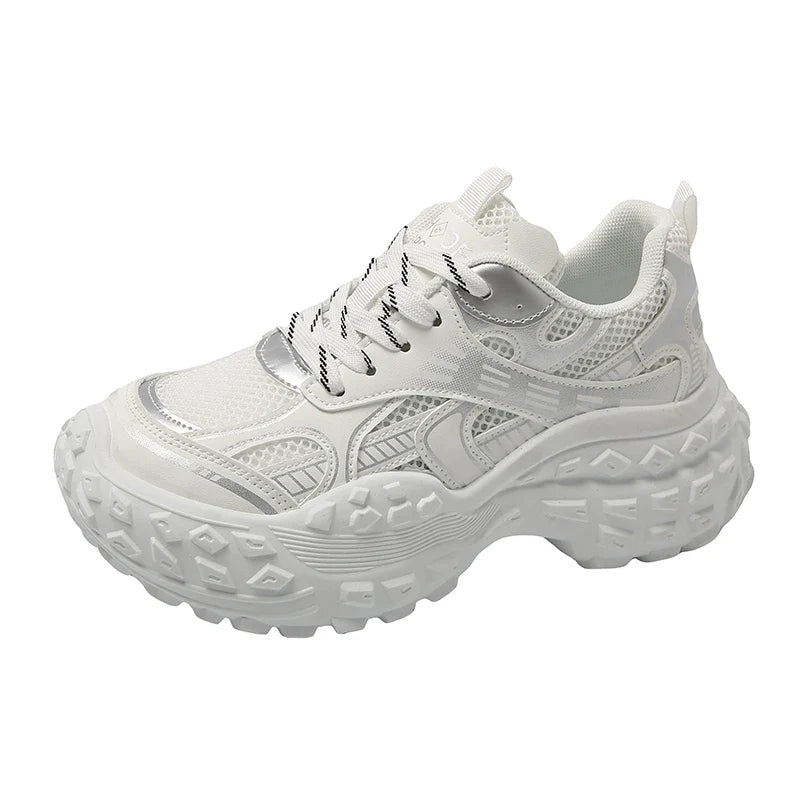 New Fashion Winter Flat Women's Casual Versatile for Leisure Thick Sole Sport Shoes Breathable High Quality Running Shoes