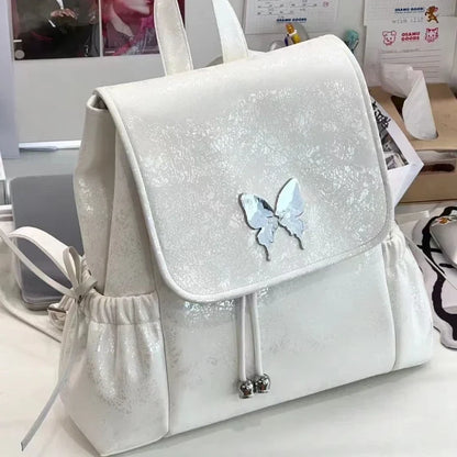 Fashion Chic All Match Women Backpack Sweet Backpack Casual Trendy Schoolbags Y2k Aesthetic Korean Simple Backpacks for Students