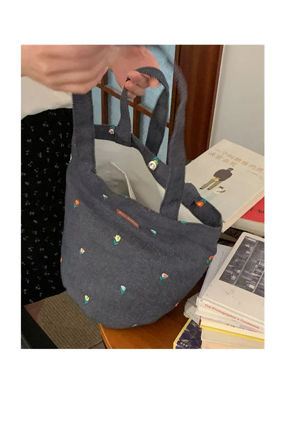 Patchwork Plaid All Match Jeans Bag Trendy Fashion Y2k Aesthetic Underarm Bag Casual Office Lady Shoulder Handbags Women Korean