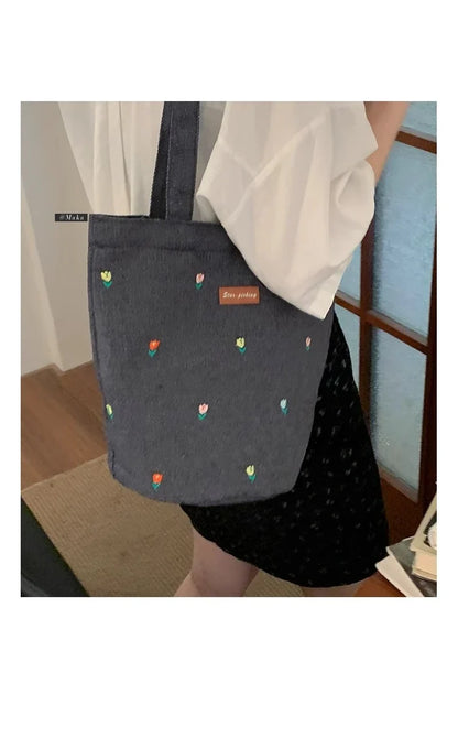 Patchwork Plaid All Match Jeans Bag Trendy Fashion Y2k Aesthetic Underarm Bag Casual Office Lady Shoulder Handbags Women Korean
