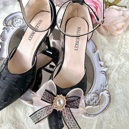 women high heel shoes luxury designer heels Stiletto shoes luxury heels women designers lolita heels for lady y2k bow bridal