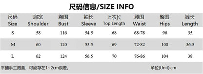 Two Pieces Set Women Long Sleeve Striped Pullovers Hoodies Shorts Matching Casual Streetwear Outfits Shorts Set