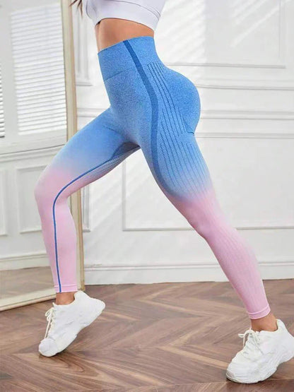 Gradient Seamless Gym Fitness Workout Yoga Legging