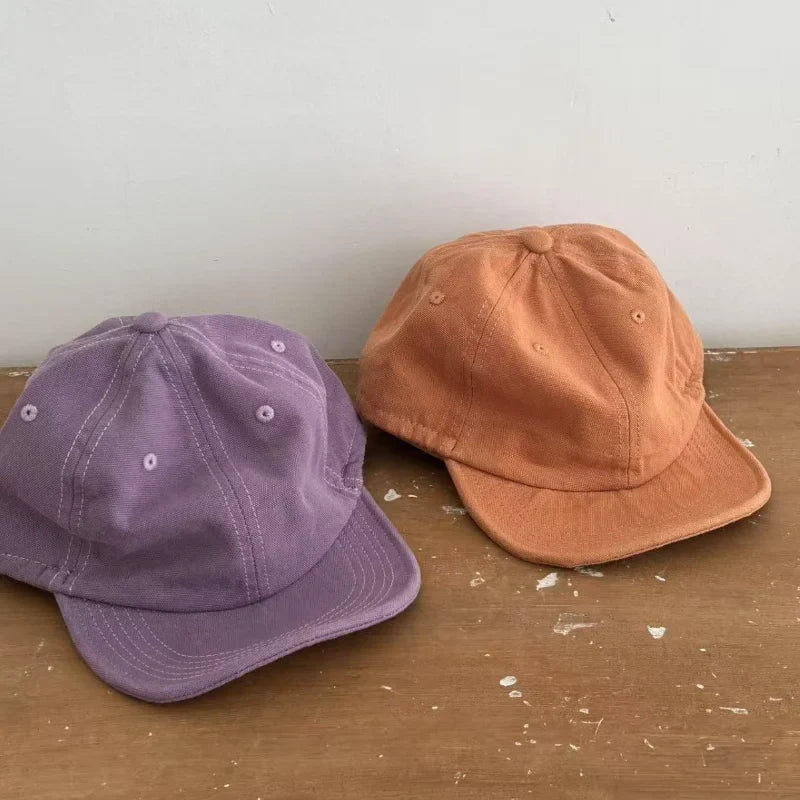 Japanese Retro Soft Brim Yuppie Men's Hat Summer Outdoor Leisure Sun Protection Street Trend Versatile Baseball Caps for Women