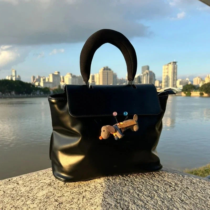 Luxury Design College Students Vintage Schoolbag Japanese All Match Y2K Aesthetic Backpacks Women Casual Fashion Handbags Trendy