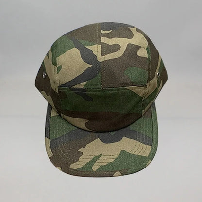 Ins Popular Striped 5-panel Baseball Cap Suitable for Four Seasons Street Versatile Fashion Flat-brimmed Hats for Men and Women