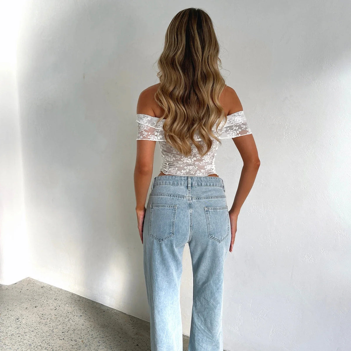 Women’s Summer Outfits Floral Embroidery Off Shoulder Slim Tops + High Waist Layered Pleated Short Skirts 2 Piece Set