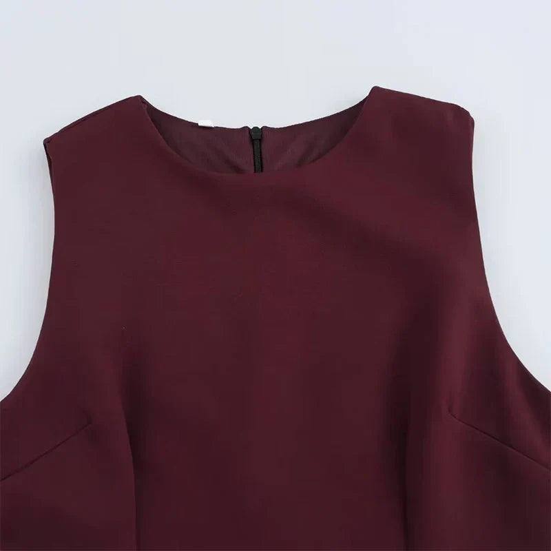 Sequin Round Neck Long Sleeve Feather Trim Bodycon Mini Dress