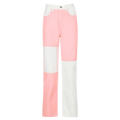 Fashion Patchwork Harajuku Aesthetic Pants