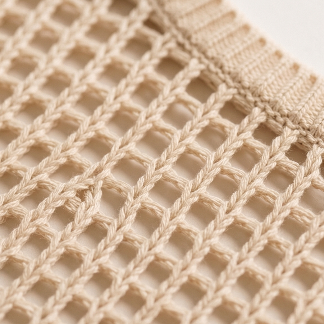 Breezy Open Weave Knit Top