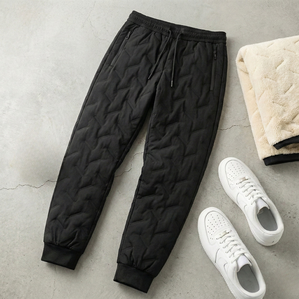 Unisex Fleece-Lined Winter Joggers