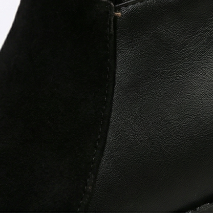 Women's fleece lined knee high winter boots