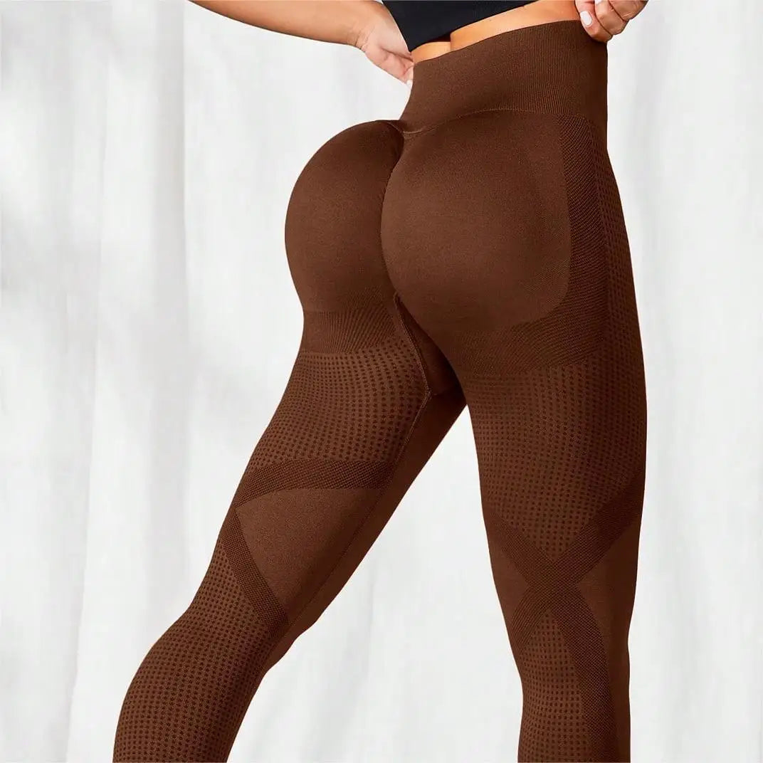Seamless High Elastic Knitting Gym Fashion Legging