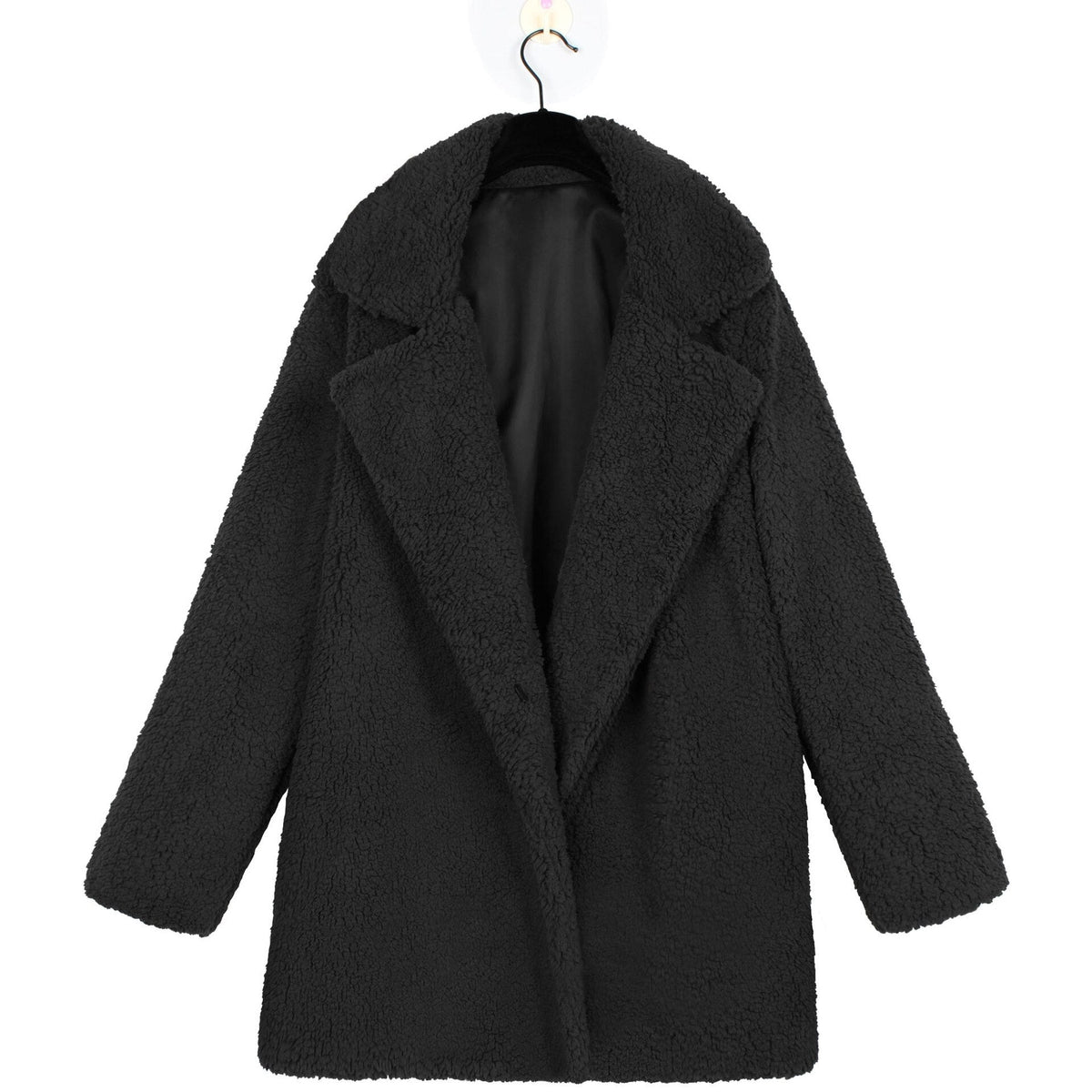 Soft Fur Fashion Plush Coat