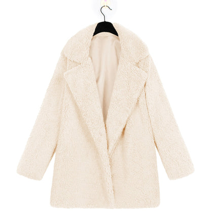 Soft Fur Fashion Plush Coat