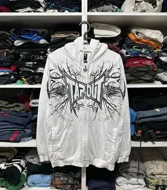 Tapout Graphic Oversized Hoodie