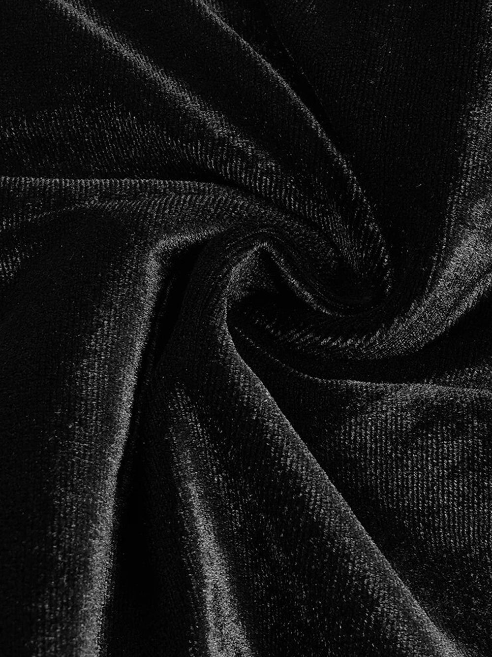 Mock Neck Integrated Glove Sleeve Rhinestone Swirl Feather Hem Mini Dress