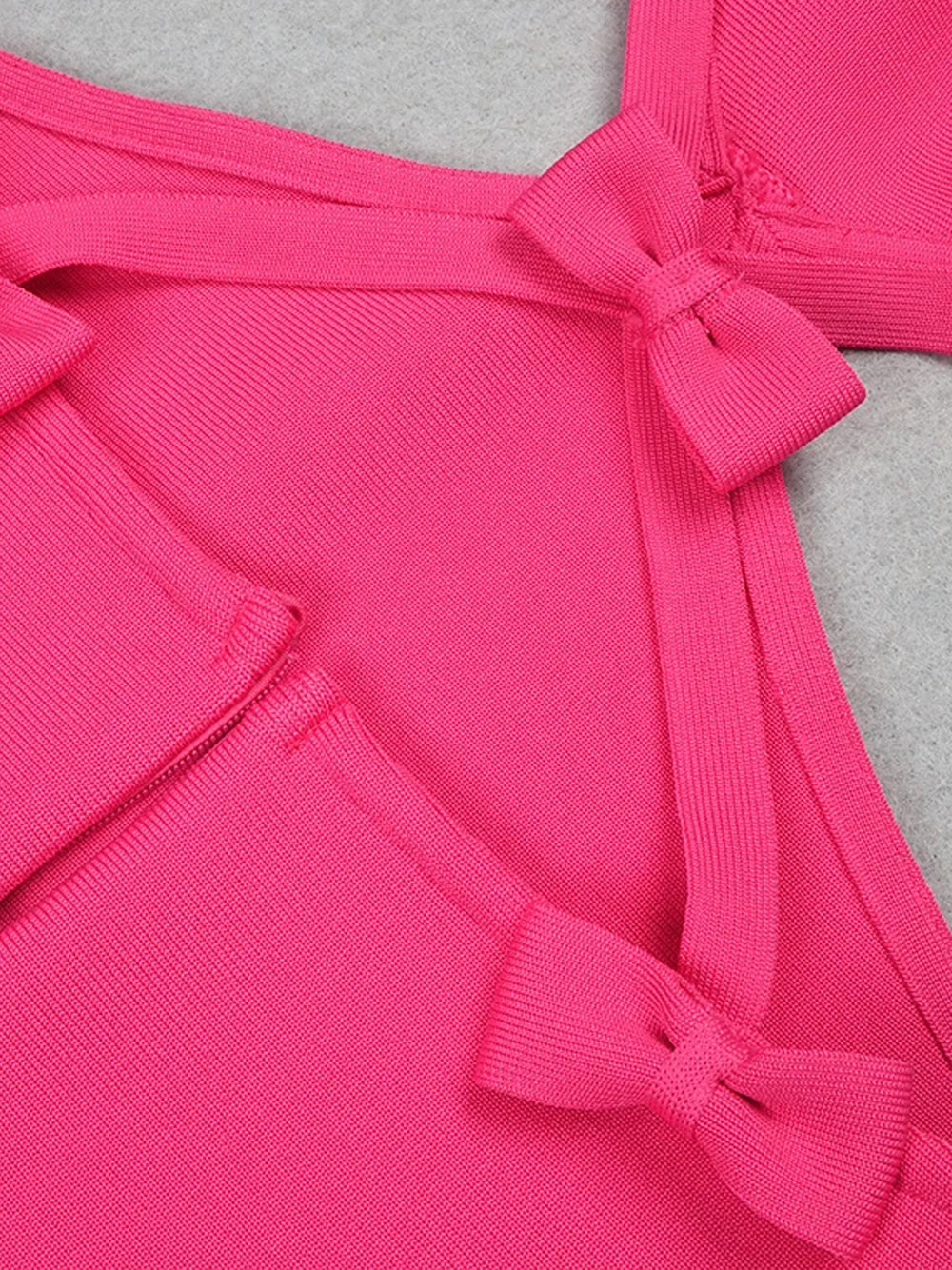 Halter Crossover Strap Diamond Bodice Side Cutout Rib Knit Mini Dress