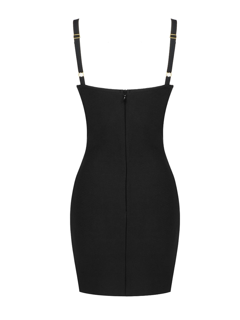 Sweetheart Bustier Waist Cutout Mesh Panel Ruched Bodycon Mini Dress