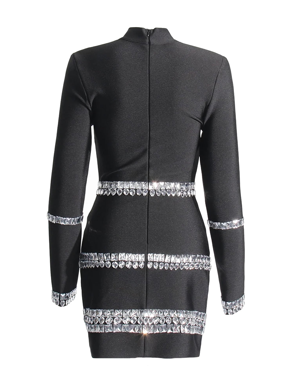 Strapless Side Gathered Bodycon Mini Dress