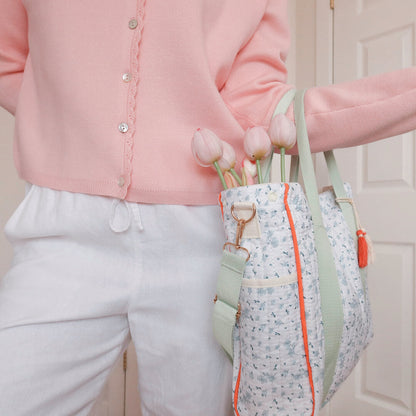 Luna Floral Tote Bag